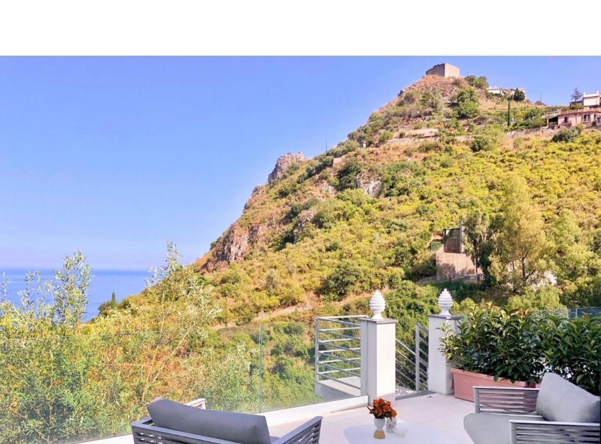 Suite Apartments Branco - Infinity Pool & Sea View - 5 Minuti Dal Centro Taormina Eksteriør bilde